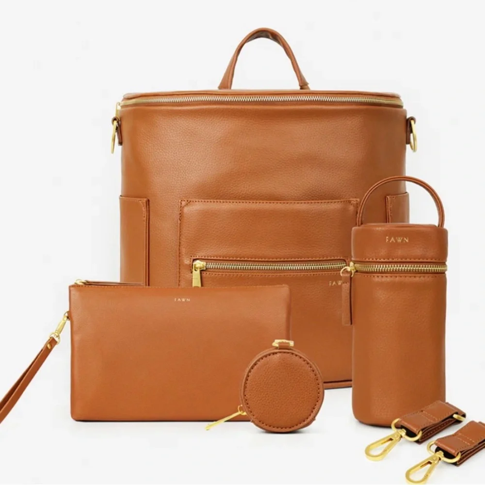 The Original Diaper Bag Bundle - Tan